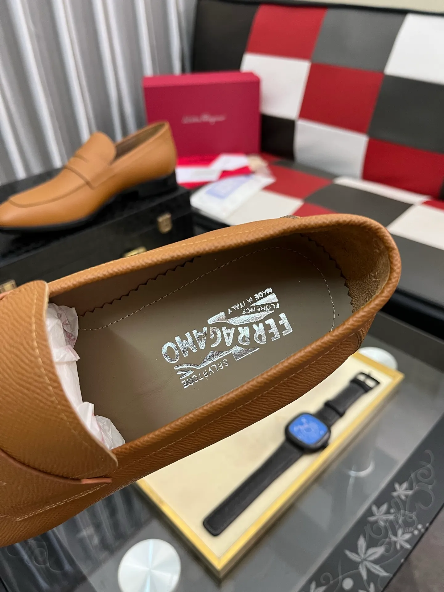 Men's shoes 💰600⌚️⌚️[Salvatore Ferragamo] Ferragamo business leather shoes, 1:1 top purchasing quality, imported selected original calfskin for the uppers, imported original soft water-dyed cowhide for the inner feet, imported original customized Italian handmade lightweight foam outsole, size: 39-44 5️⃣ options available